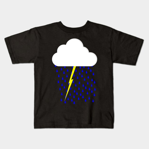 Storm cloud Kids T-Shirt by BOT3241